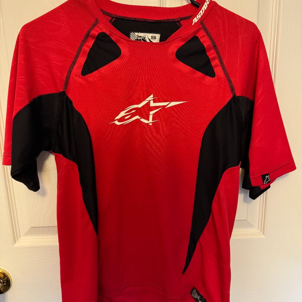 Alpinestars Short Sleeve Mountain Biking Jersey - Small